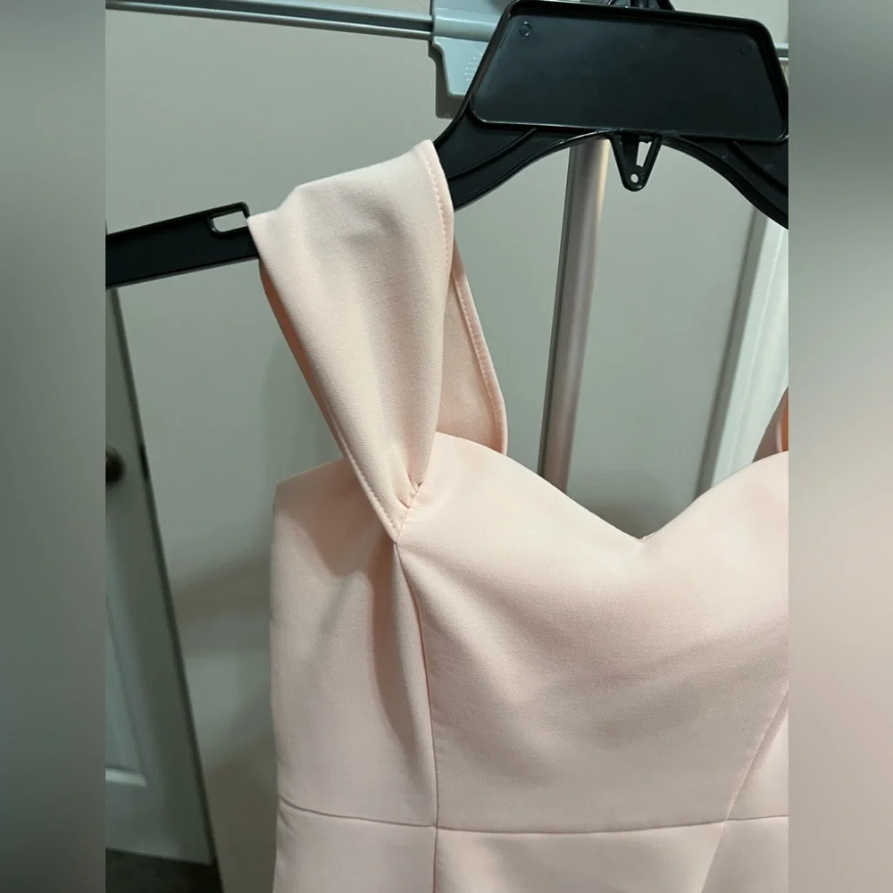 LIKELY Bartolli Blush Pink Off-the-Shoulder Mermaid Gown Size 0 NWT